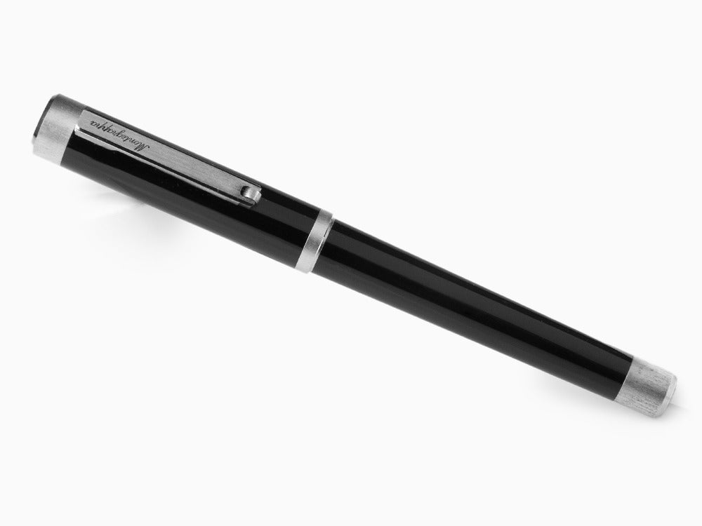 Montegrappa Zero Füllfederhalter, Palladium IP, 14K Gold, ISZEI-4P