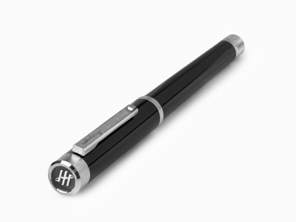Montegrappa Zero Füllfederhalter, Palladium IP, 14K Gold, ISZEI-4P