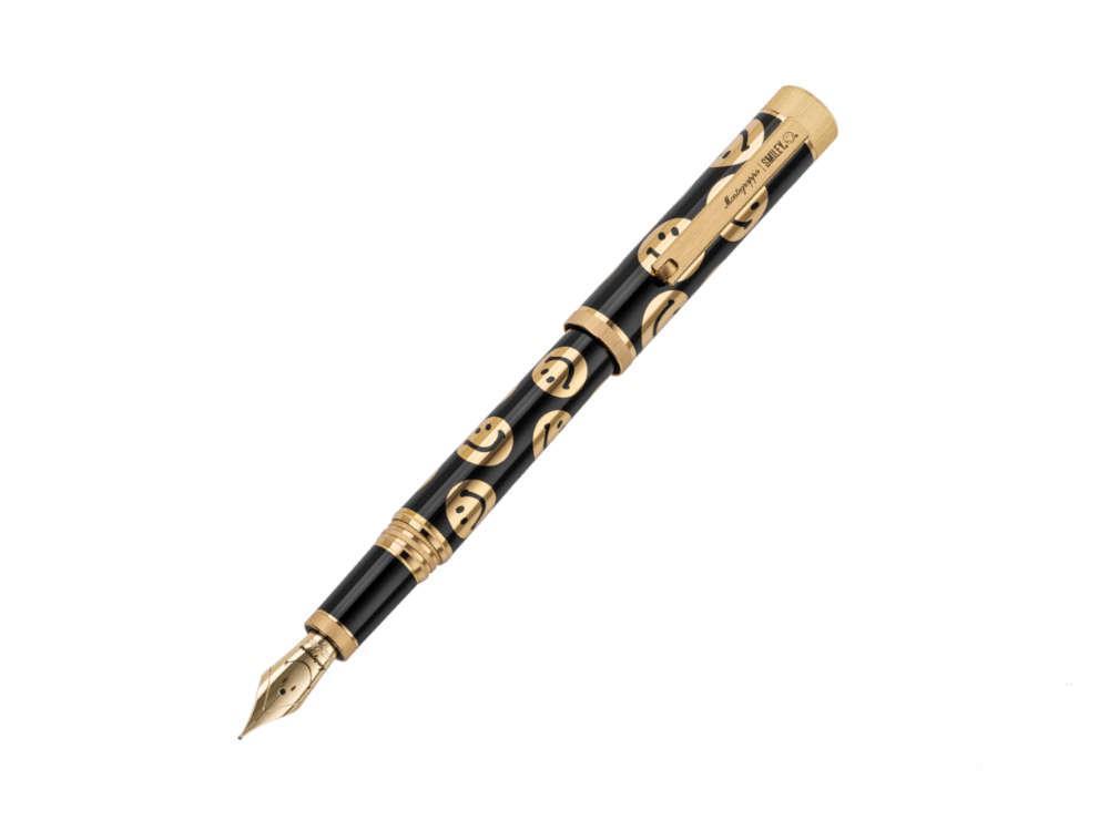 Montegrappa Smiley Heritage The 1972 Füllfeder, Limitierte Ed, ISZES-4T