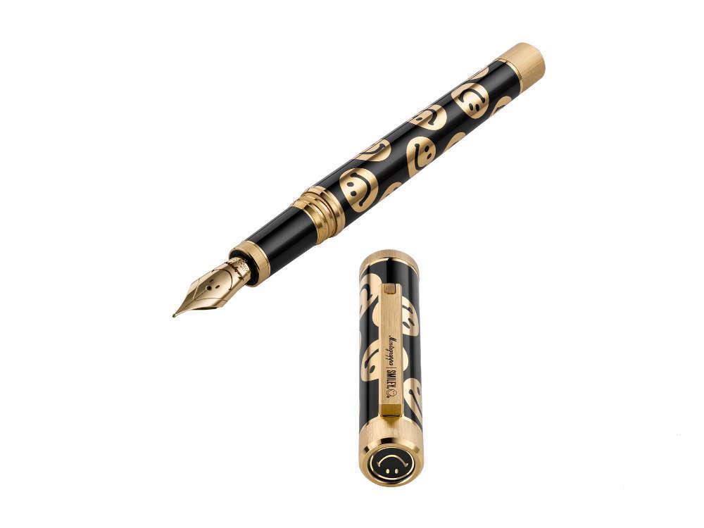 Montegrappa Smiley Heritage The 1972 Füllfeder, Limitierte Ed, ISZES-4T