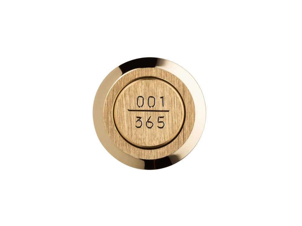 Montegrappa Smiley Heritage The Sourire Kugelschreiber, Vergoldet, ISZESBYS