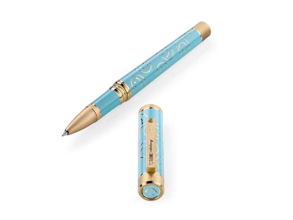 Montegrappa Smiley® Heritage The Sourire Roller, Messing, Vergoldet, ISZESRYS