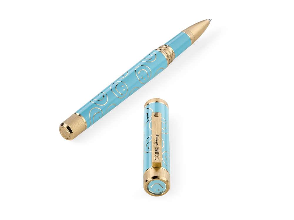 Montegrappa Smiley® Heritage The Sourire Roller, Messing, Vergoldet, ISZESRYS