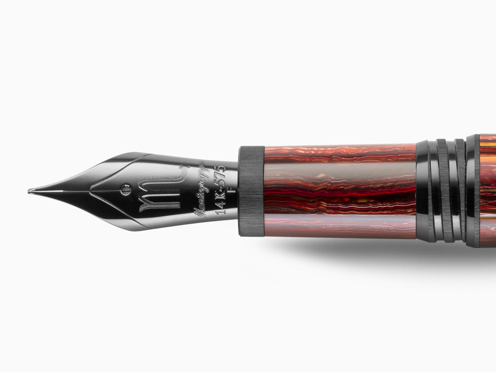 Montegrappa Zero Zodiac Scorpio Füllfeder, 14K, Limit Ed, ISZEZ-4C-R4