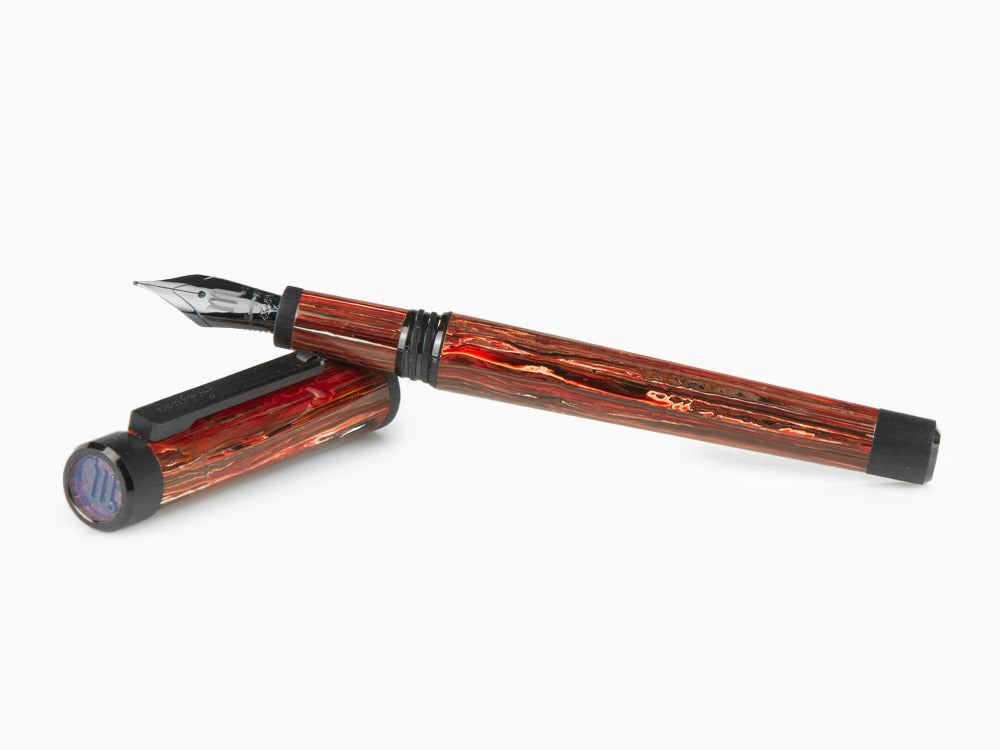 Montegrappa Zero Zodiac Scorpio Füllfeder, 14K, Limit Ed, ISZEZ-4C-R4