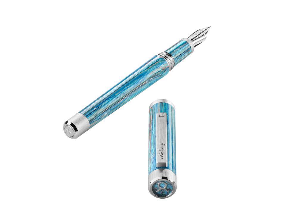 Montegrappa Zero Zodiac Taurus Füllfeder, 14K Gold, LE, ISZEZ-4P-A1