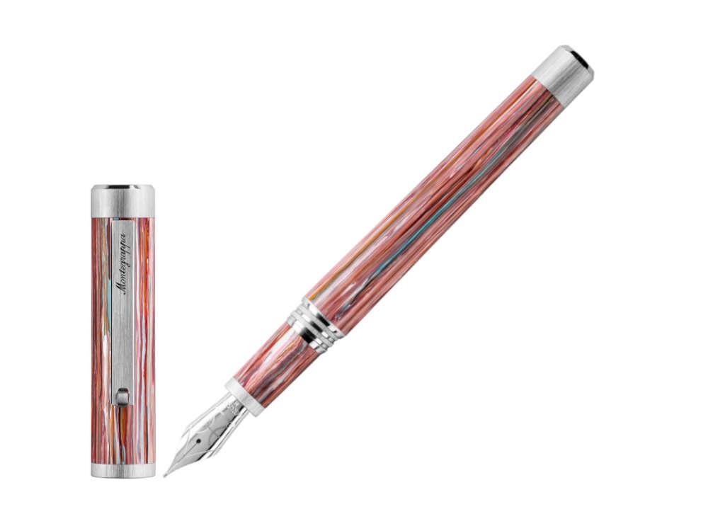 Montegrappa Zero Zodiac Pisces Füllfederhalter, 14k Gold, ISZEZ-4P-S2