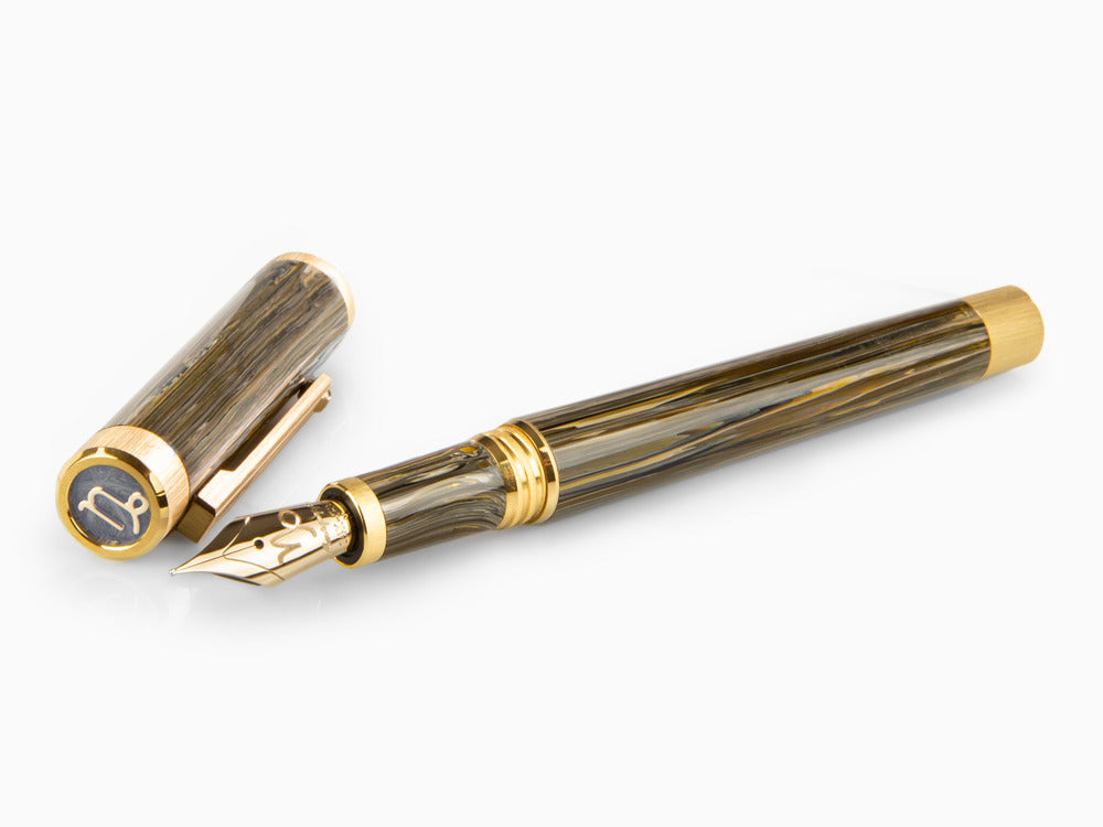 Montegrappa Zero Zodiac Capricorn Füllfederhalter, 14K, LE, ISZEZ-4Y-M3