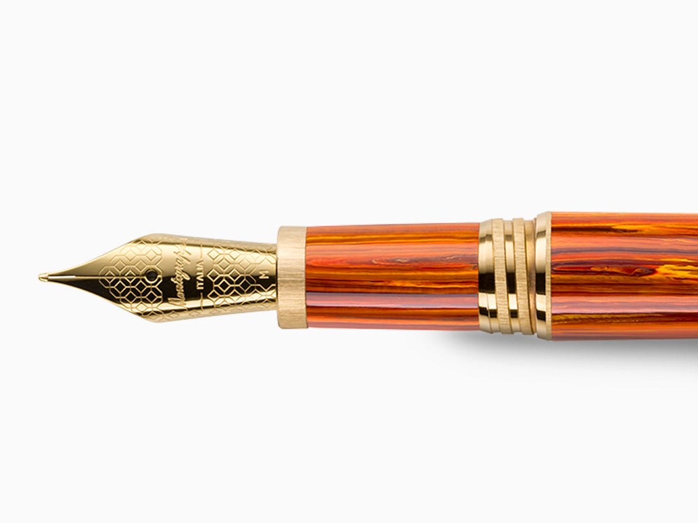 Montegrappa Zero Zodiac Leo Füllfeder, 14k, Ltr. Edition, ISZEZ-4Y-O2