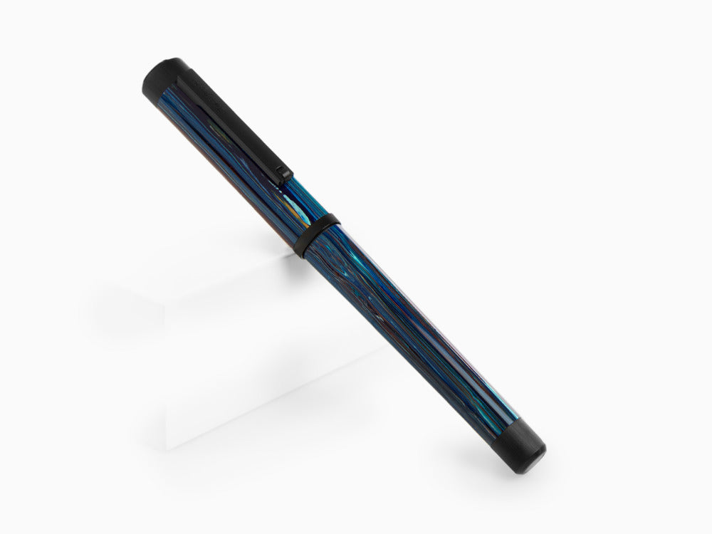 Montegrappa Zero Zodiac Libra Füllfederhalter, Stahl, ISZEZ-IC-B8