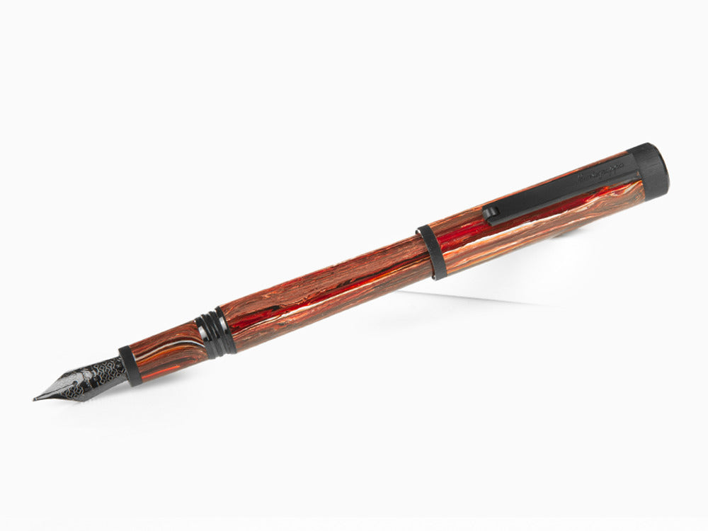 Montegrappa Zero Zodiac Scorpio Füllfederhalte, Stahl, ISZEZ-IC-R4