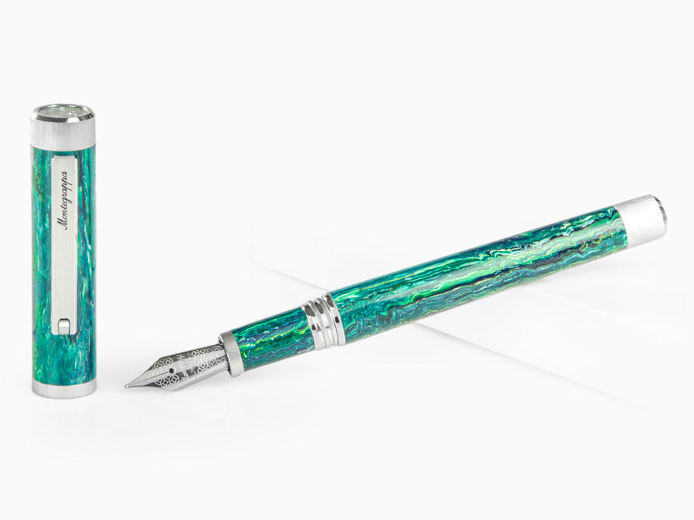 Montegrappa Zero Zodiac Sagittarius Füllfeder, Grün, ISZEZ-IP-G10