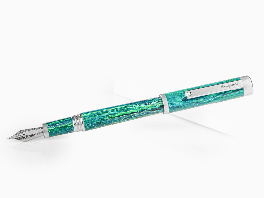 Montegrappa Zero Zodiac Sagittarius Füllfeder, Grün, ISZEZ-IP-G10