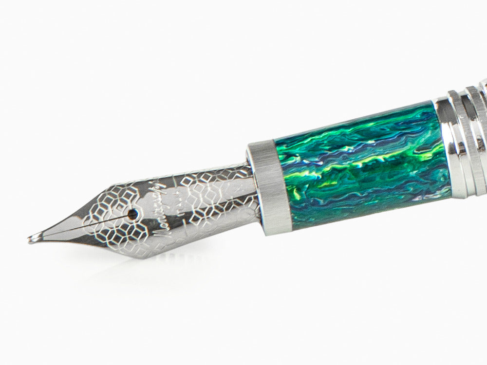 Montegrappa Zero Zodiac Sagittarius Füllfeder, Grün, ISZEZ-IP-G10