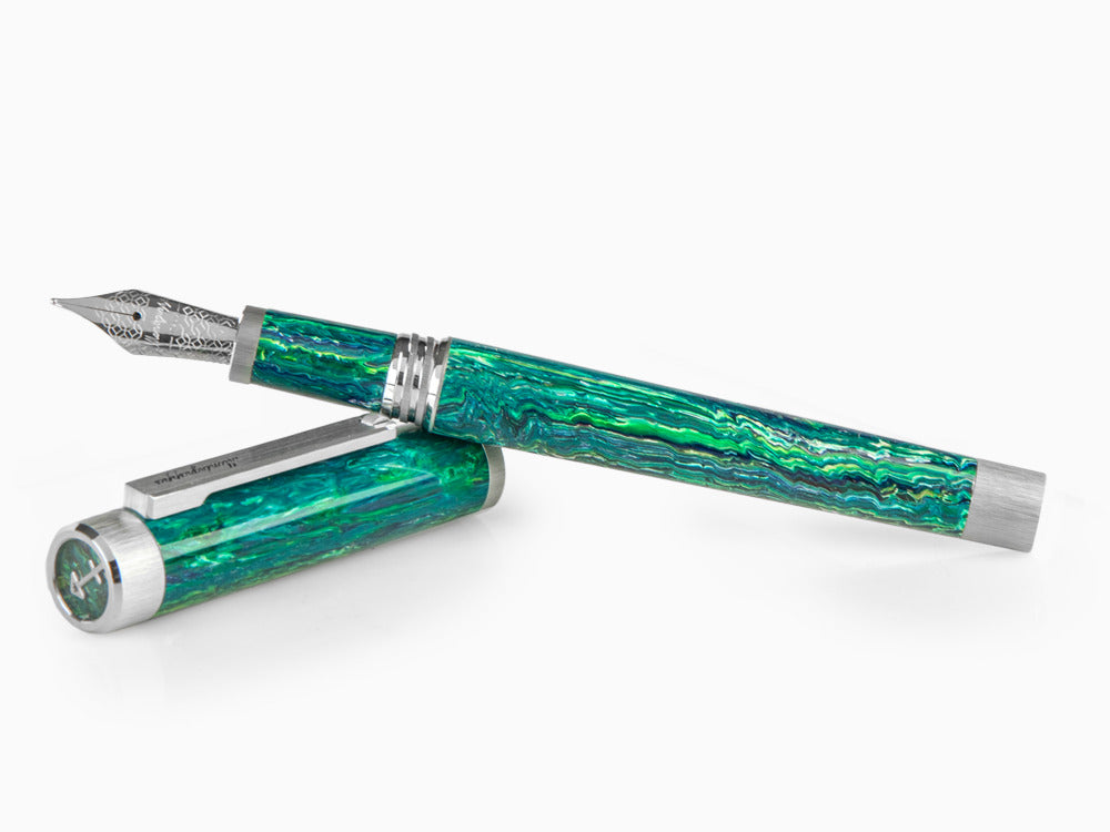 Montegrappa Zero Zodiac Sagittarius Füllfeder, Grün, ISZEZ-IP-G10