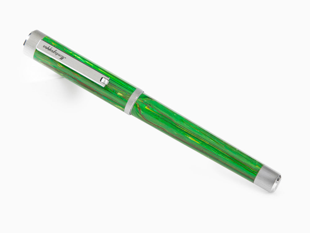 Montegrappa Zero Zodiac Virgo Füllfeder, Edelstahl, ISZEZ-IP-G8