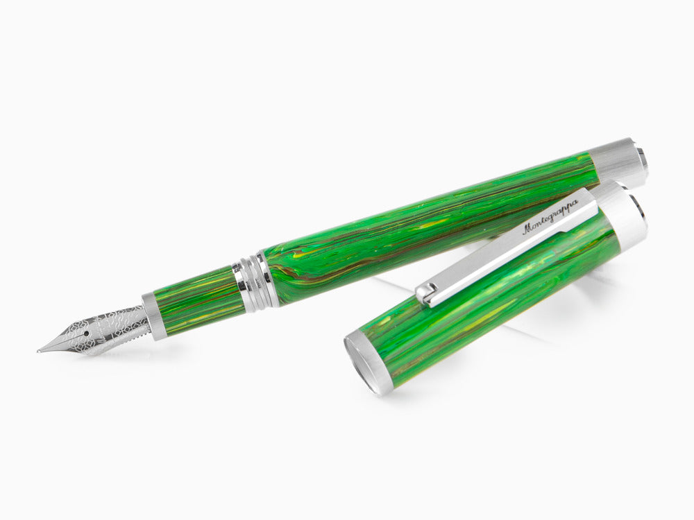 Montegrappa Zero Zodiac Virgo Füllfeder, Edelstahl, ISZEZ-IP-G8