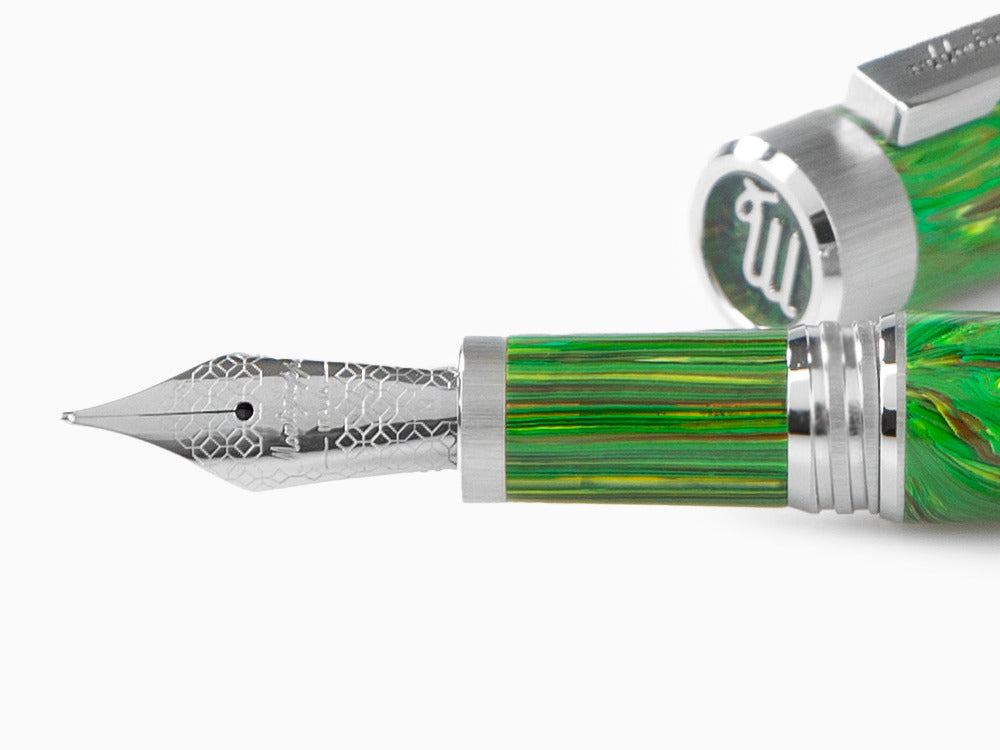 Montegrappa Zero Zodiac Virgo Füllfeder, Edelstahl, ISZEZ-IP-G8