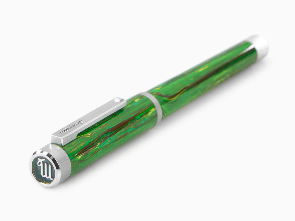 Montegrappa Zero Zodiac Virgo Füllfeder, Edelstahl, ISZEZ-IP-G8