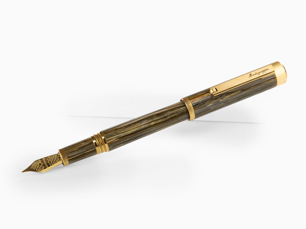 Montegrappa Zero Zodiac Capricorn Füllfeder Edelstahl, ISZEZ-IY-M3
