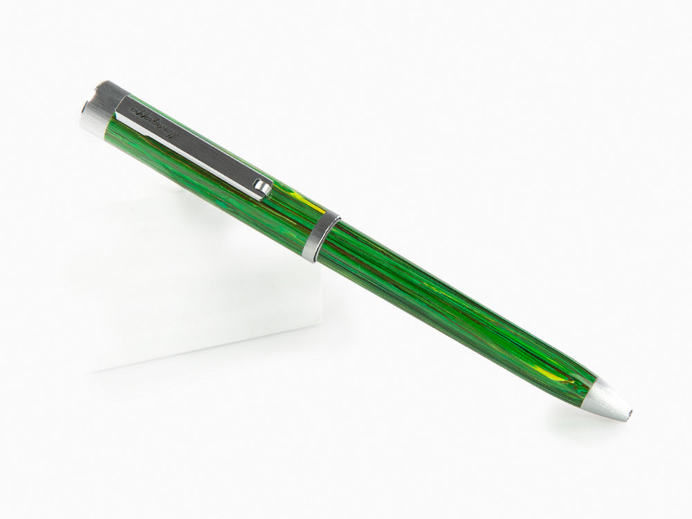 Montegrappa Zero Zodiac Virgo Kugelschreiber, Grün, Edelstahl, ISZEZBIP-G8