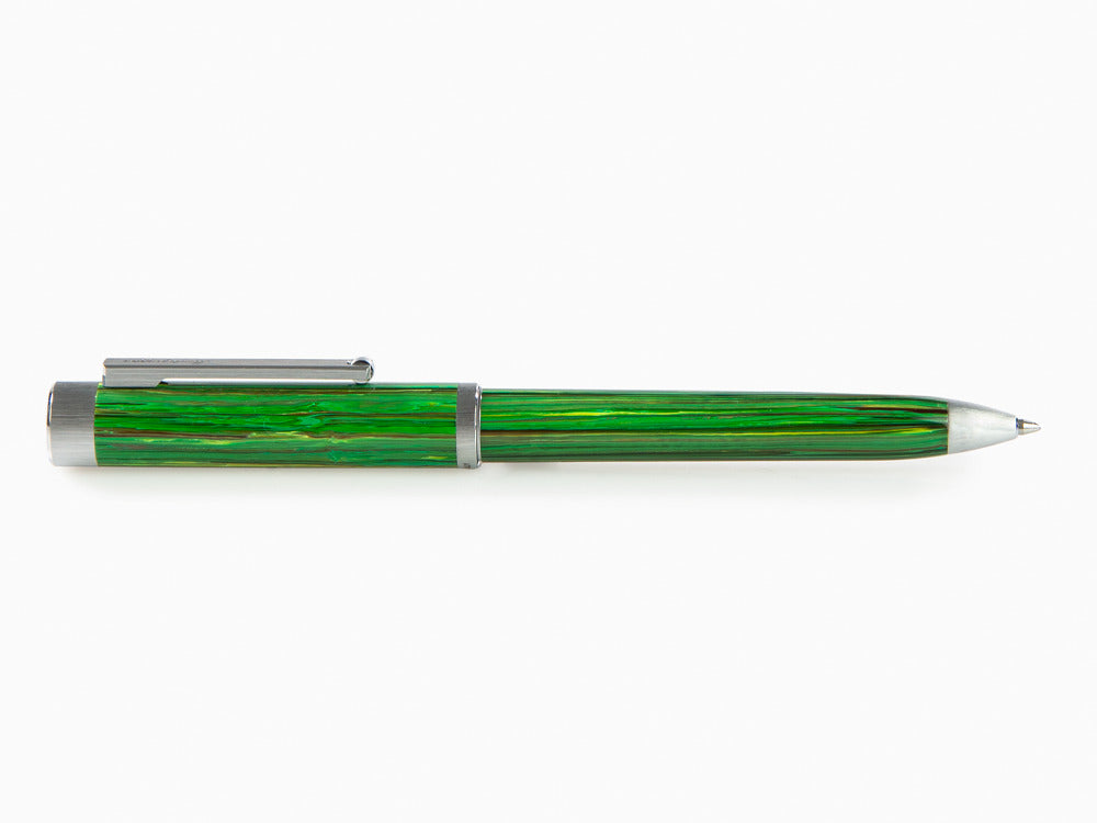 Montegrappa Zero Zodiac Virgo Kugelschreiber, Grün, Edelstahl, ISZEZBIP-G8