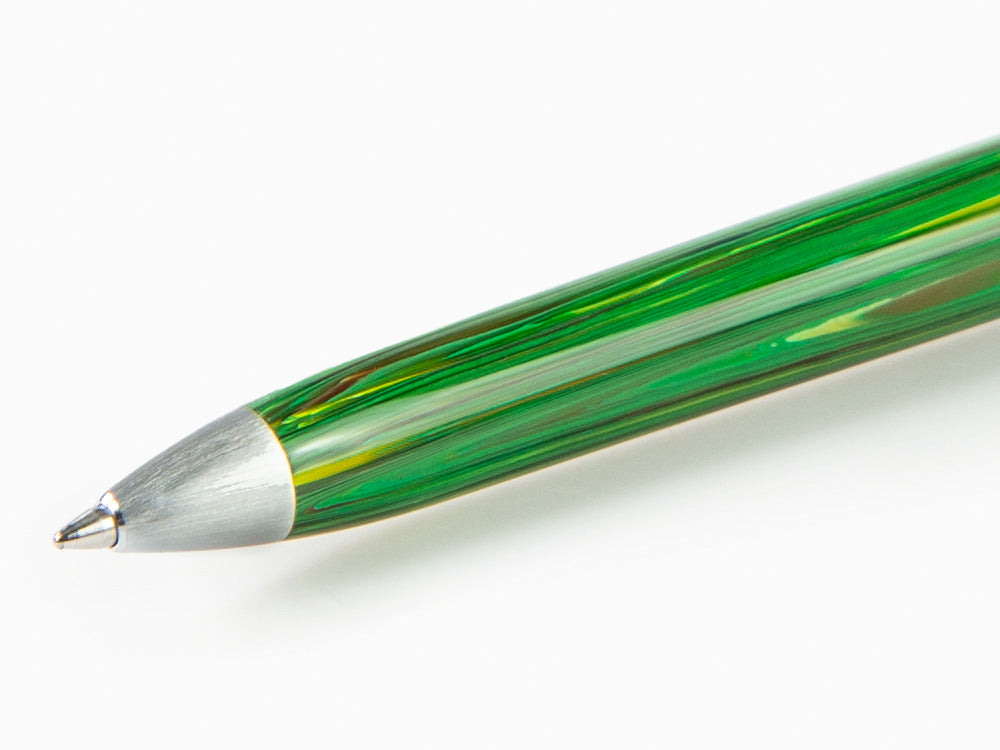 Montegrappa Zero Zodiac Virgo Kugelschreiber, Grün, Edelstahl, ISZEZBIP-G8
