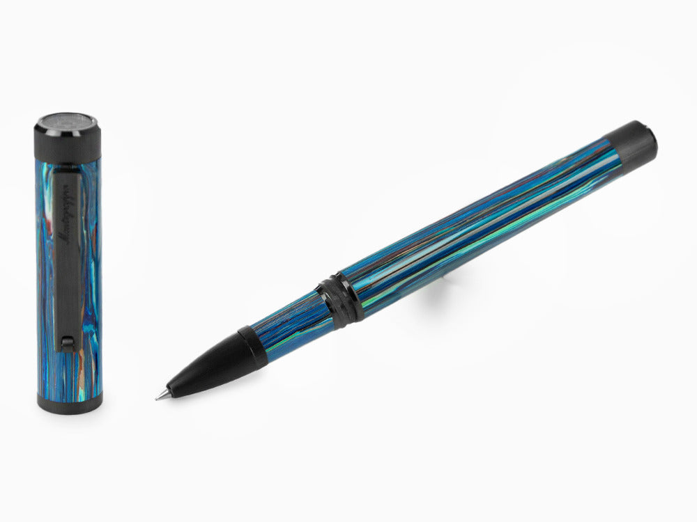 Montegrappa Zero Zodiac Libra Roller, Montegrappite, PVD, ISZEZRIC-B8