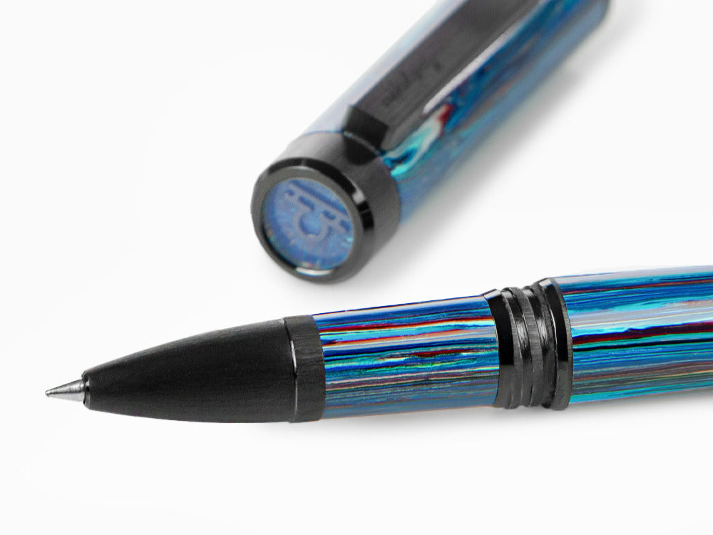 Montegrappa Zero Zodiac Libra Roller, Montegrappite, PVD, ISZEZRIC-B8