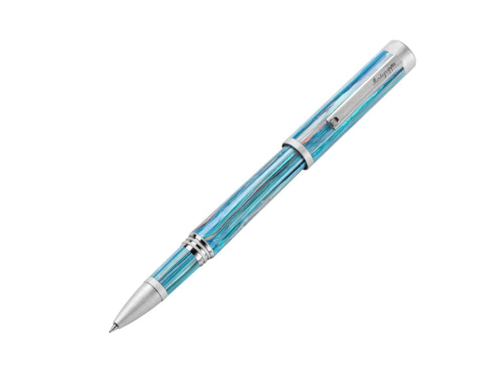 Montegrappa Zero Zodiac Taurus Roller, Montegrappite, Blau, ISZEZRIP-A1