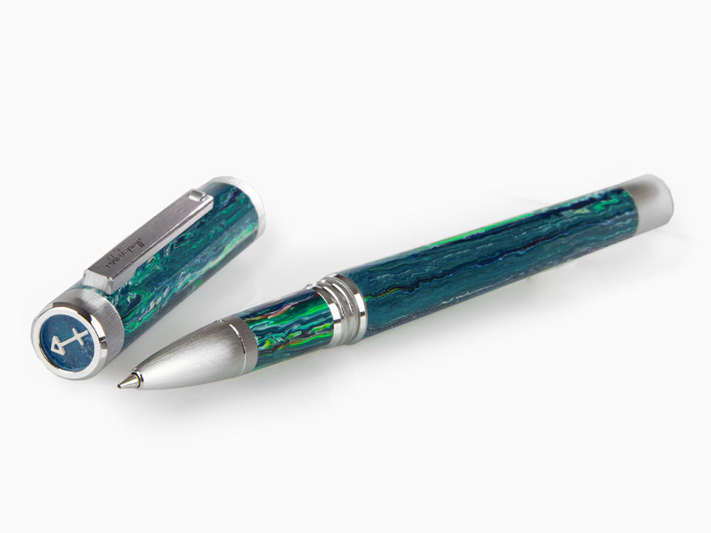 Montegrappa Zero Zodiac Sagittarius Roller, Montegrappite, ISZEZRIP-G10