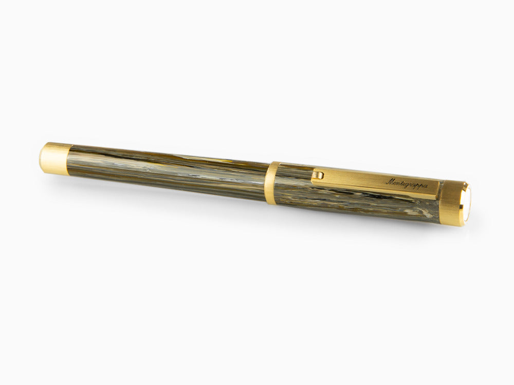 Montegrappa Zero Zodiac Capricorn Roller, Montegrappite, Vergoldet, ISZEZRIY-M3