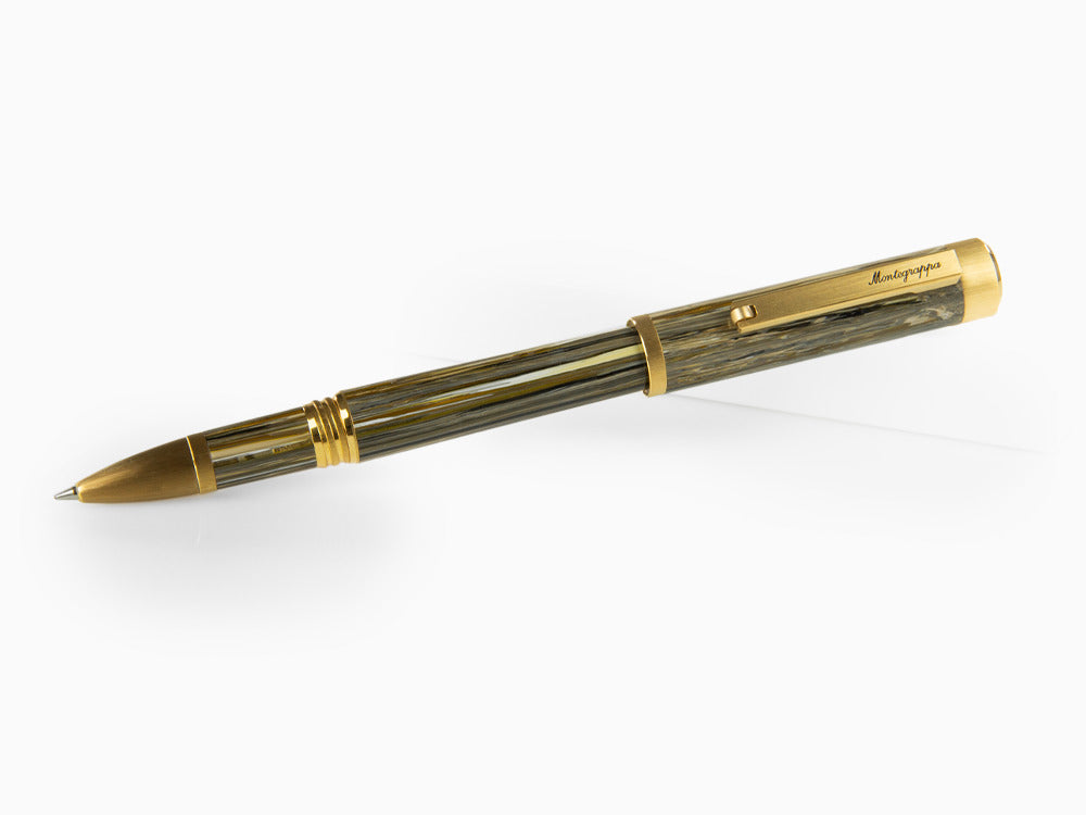 Montegrappa Zero Zodiac Capricorn Roller, Montegrappite, Vergoldet, ISZEZRIY-M3