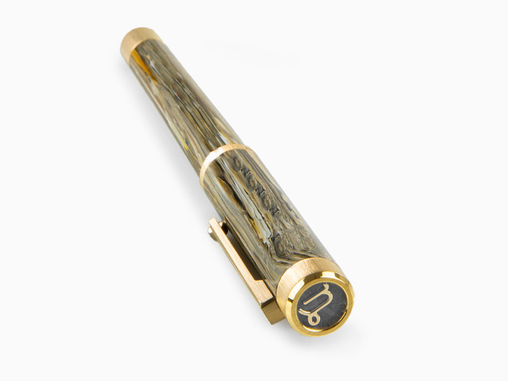 Montegrappa Zero Zodiac Capricorn Roller, Montegrappite, Vergoldet, ISZEZRIY-M3