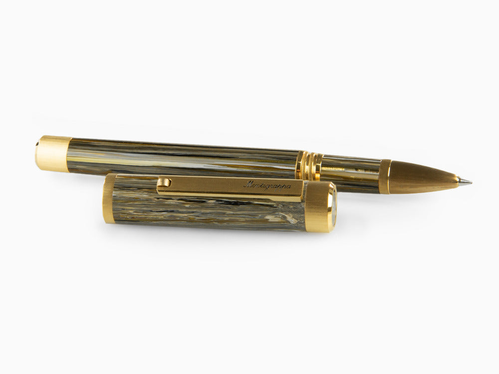 Montegrappa Zero Zodiac Capricorn Roller, Montegrappite, Vergoldet, ISZEZRIY-M3