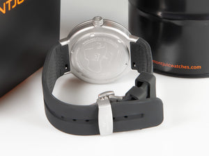 Montjuic Elegance Quartz Uhr, Edelstahl 316L , Schwarz, 43 mm, MJ1.0103.S