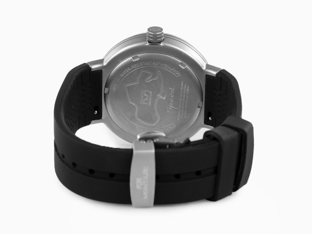 Montjuic Elegance Quartz Uhr, Edelstahl 316L , Grün, 43 mm, MJ1.0305.S