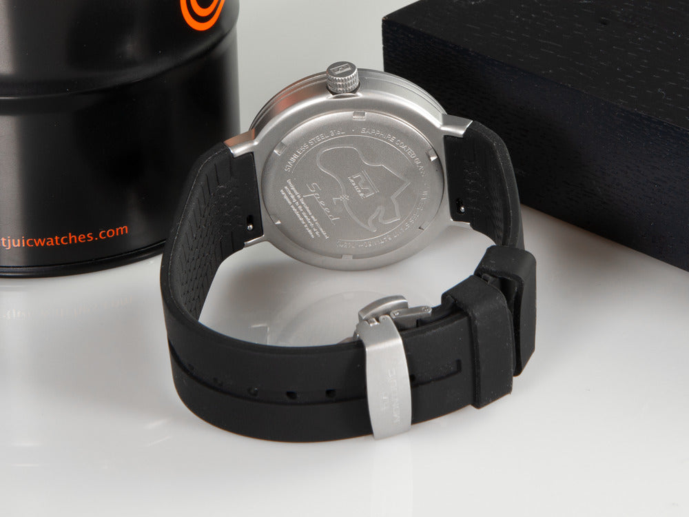 Montjuic Special Quartz Uhr, Edelstahl 316L , Blau, 43 mm, MJ1.1004.S