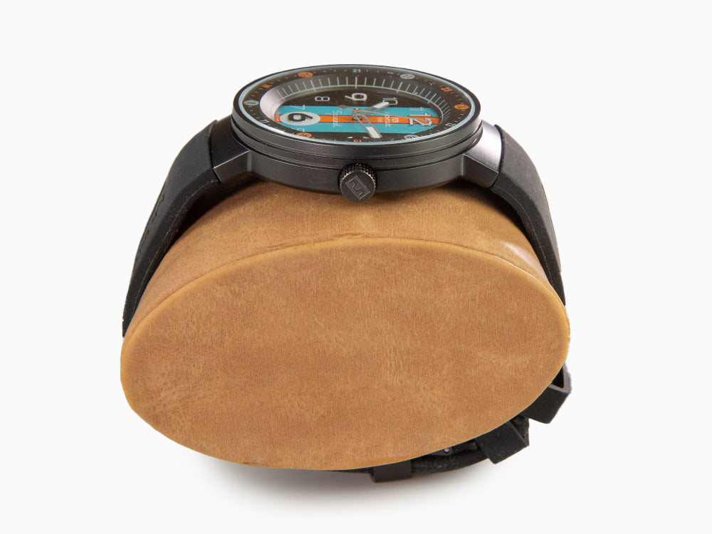 Montjuic Special Quartz Uhr, Edelstahl 316L , Schwarz, 43 mm, MJ1.1201.B