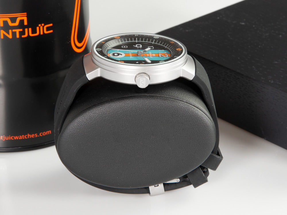 Montjuic Special Quartz Uhr, Edelstahl 316L , Schwarz, 43 mm, MJ1.1201.S