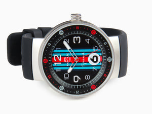Montjuic Special Quartz Uhr, Edelstahl 316L , Schwarz, 43 mm, MJ1.1302.S