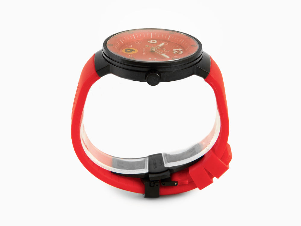 Montjuic Speed Special Racing Series Quartz Uhr, Rot, 43 mm, MJ1.1510.B