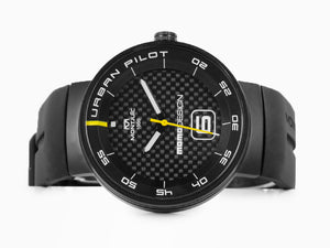 Montjuic X Momo Design Urban Pilot Quartz Uhr, PVD, Edelstahl, MJ1.2015MOMO.B