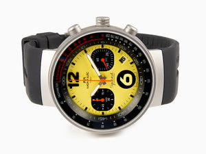 Montjuic Speed Chronograph Quartz Uhr, Edelstahl 316L , Weiss, 45 mm, MJ2.0701.S