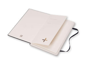Moleskine Paper Tablet, Large (13 x 21 cm), Schwarz, Liniert, 176 Seiten
