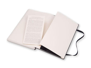 Moleskine Paper Tablet, Large (13 x 21 cm), Schwarz, Liniert, 176 Seiten