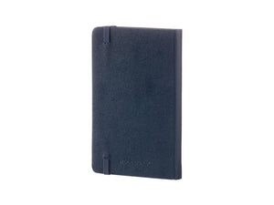 Moleskine Hardcover Notizbuch, Large (13 x 21 cm), Blanko, Blau, 240 Seiten