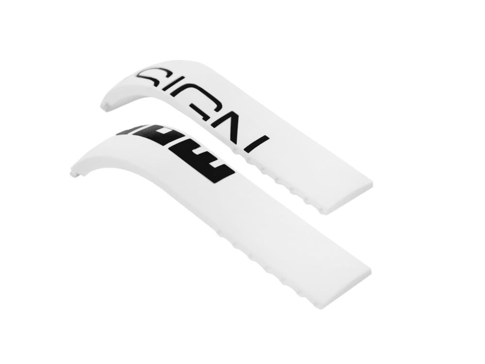 Momo Design Accesorios Armband, Kautschukband, Weiss, MD187WH-BK