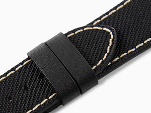 Momo Design Accesorios Armband, Lederband, Schwarz, MD2114-BK