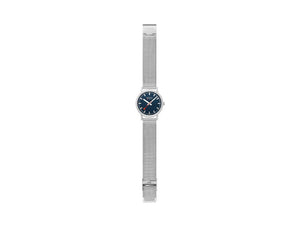 Mondaine SBB Classic Quartz Uhr, Blau, 36 mm, A660.30314.40SBJ